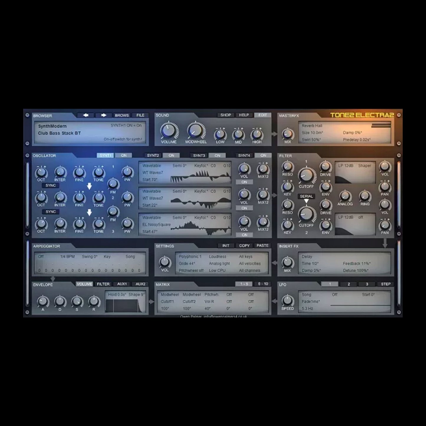ELECTRA2 BY TONE2 (Mac and Windows)