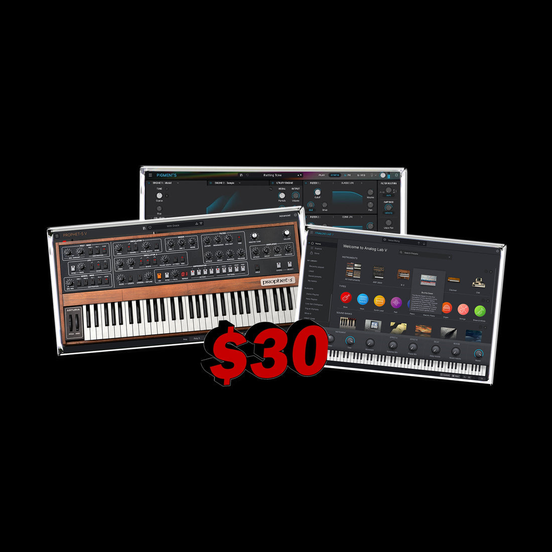 ANALOG LAB V + PIGMENTS 7 + PROPHET 5 (Mac and Windows)