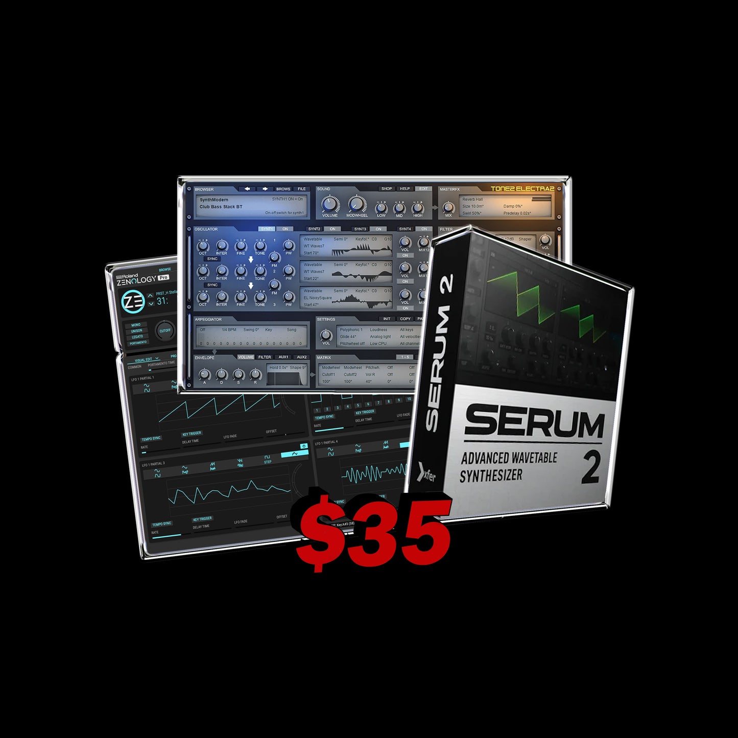 ELECTRA2 + SERUM 2 + ZENOLOGY PRO 2 (Mac and Windows)