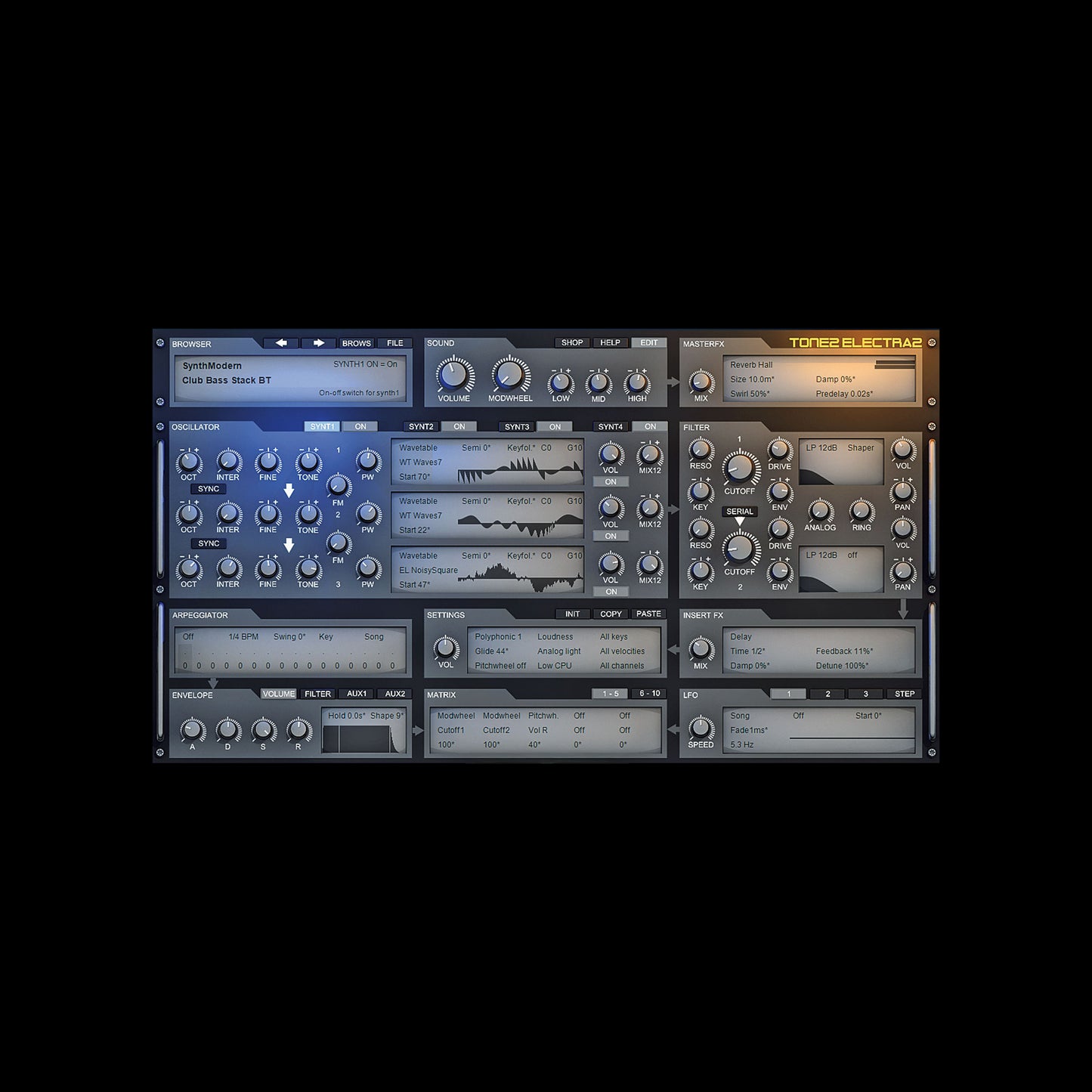 ELECTRA2 BY TONE2 (Mac and Windows)
