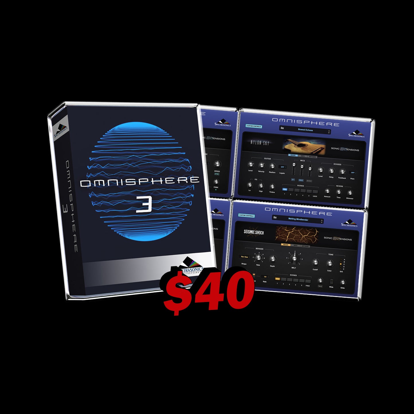 SPECTRASONICS OMNISPHERE 3 + SONIC EXTENSIONS (Mac and Windows)