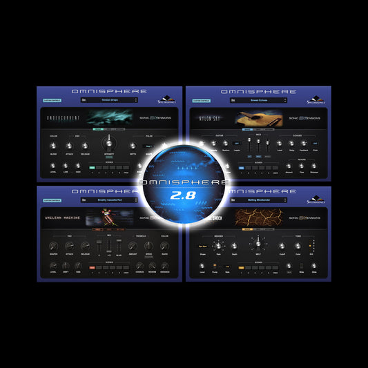 SONIC EXTENSIONS + FREE 2.8 UPDATE FOR OMNISPHERE (Mac and Windows)